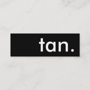 Tan. LoyalitätsLochkarte Treuekarte