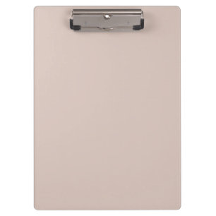 Tan - Neutral - Pastellfarbe Klemmbrett