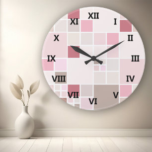 Tan Pink Uhr