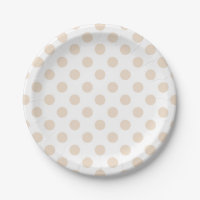 Tan-Polka-Punkte