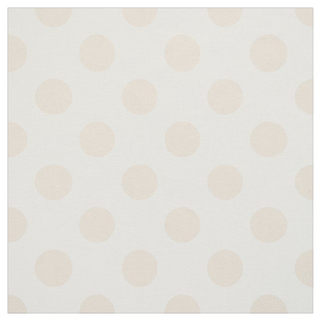 Tan-Polka-Punkte Stoff (Muster)
