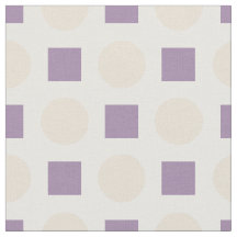 Tan-Polka-Punkte und Lavendelquadrate