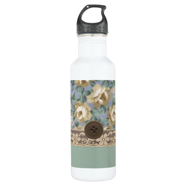 Tan Rose Trinkflasche (Vorderseite)