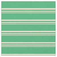 Tan & Sea Green Stripes/Lines Muster