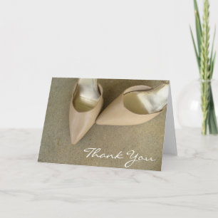 Tan Shoes Vielen Dank Karten