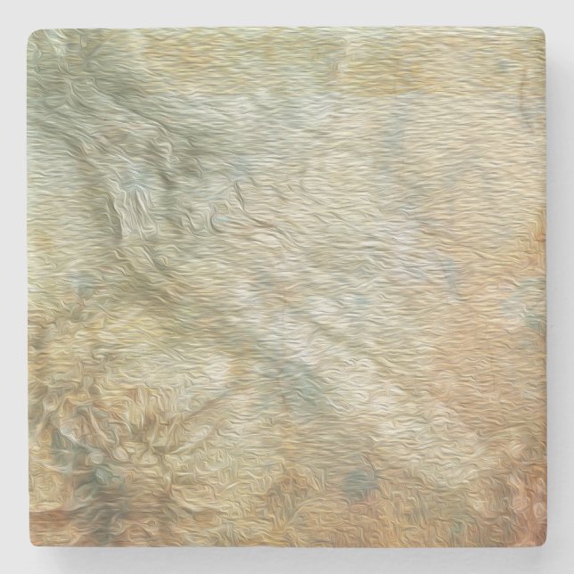 Tan Stone Untersetzer (Vorderseite)