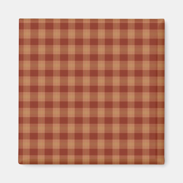 Tan Tartan Magnet (Vorne)
