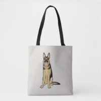 Tan und Black Niedlich German Shepherd Dog GSD