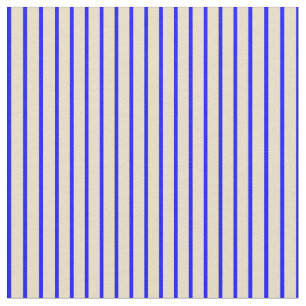 Tan und blaue Streifen Stoff