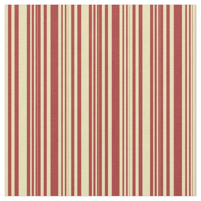Tan und braune Streifen Stoff (Nahaufnahme)