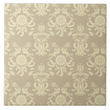 Tan und Creme Vintag