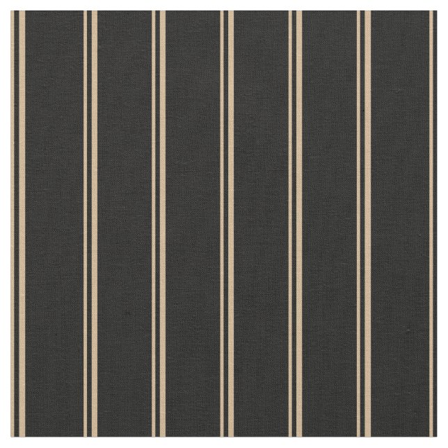 Tan und Schwarz Farbmuster Stoff (Nahaufnahme)