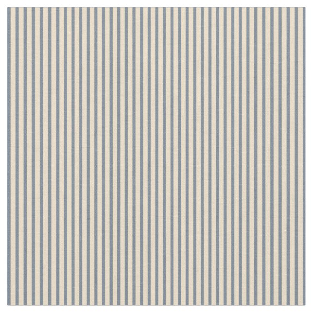 Tan und Slate Gray Lines Stoff (Nahaufnahme)