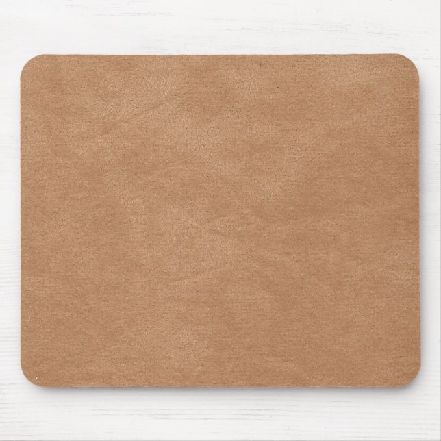 TAN-Veloursleder-Hintergrund II Mousepad (Vorne)