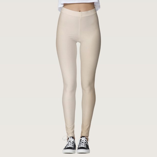 Tan Women's Leggings (Vorderseite)