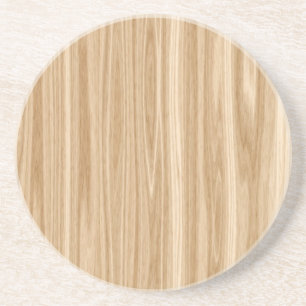 Tan Wood Grain Getränkeuntersetzer