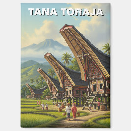 Tana Toraja Indonesia Travel Magnet
