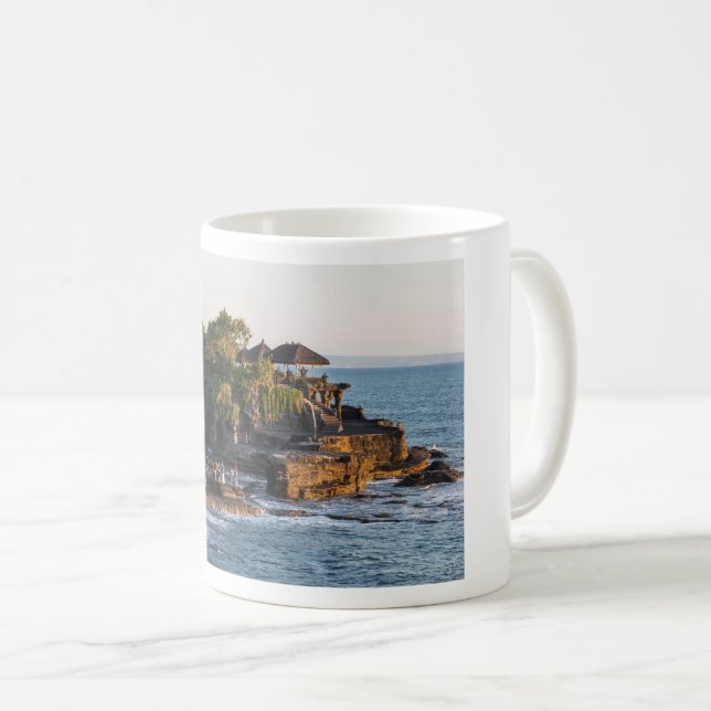 Tanah-Lot Bali Indonesia Kaffeetasse (VorderseiteRechts)