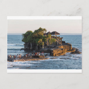 Tanah-Lot Bali Indonesia Postkarte