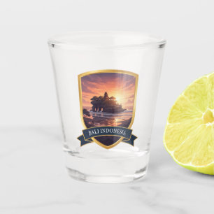 Tanah Lot Bali Indonesia Travel Schnapsglas
