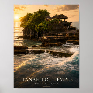 Tanah Lot Tempel Bali Poster