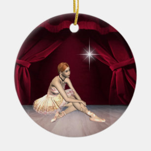 Tance Ballerina Keramikornament