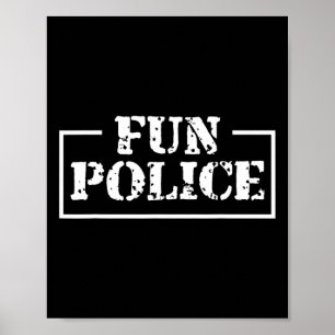 Tance Chaperone Spaß Police Dancing Sheriff Staat  Poster