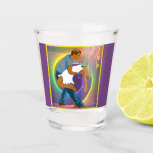 Tance Couple Salsa Schnapsglas