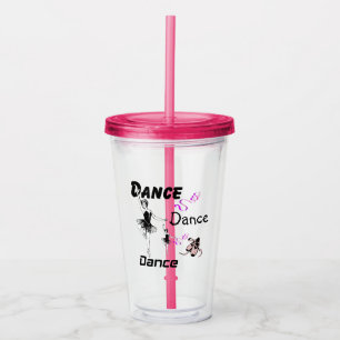 Tance Dance Dance Ballet Acrylic Tumbler Acryltrinkbecher