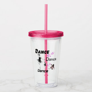 Tance Dance Dance Ballet Acrylic Tumbler Acryltrinkbecher