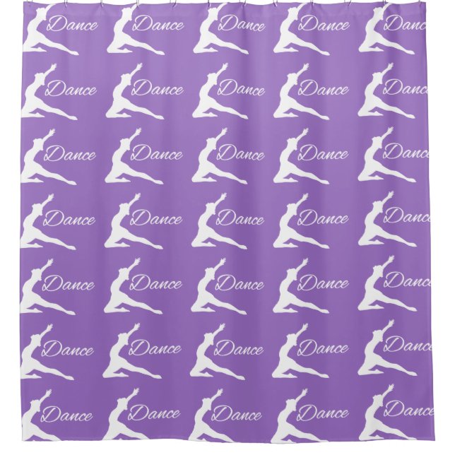TANCE-Duschvorhang für Farben Duschvorhang (Vorderseite)