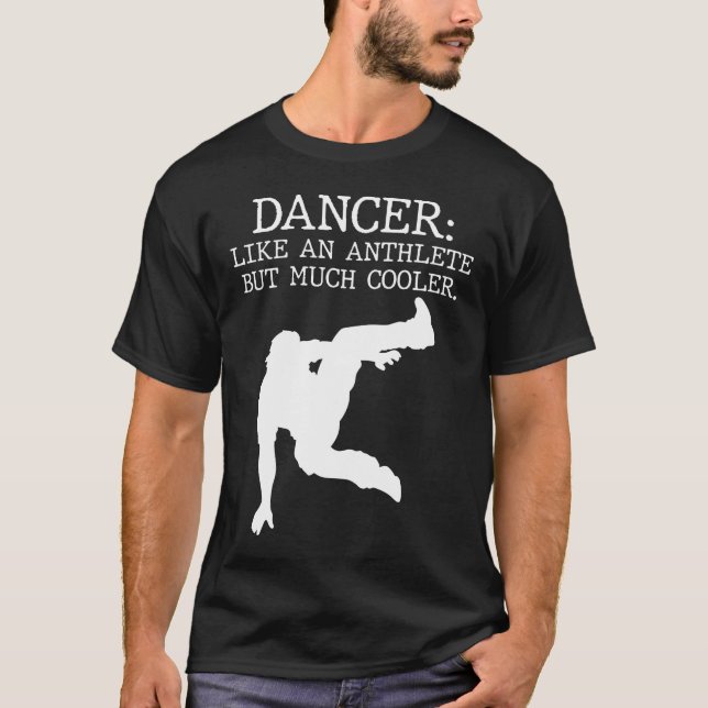 Tance Erwägungsgrund Tancer Abschluss Cool Tancing T-Shirt (Vorderseite)