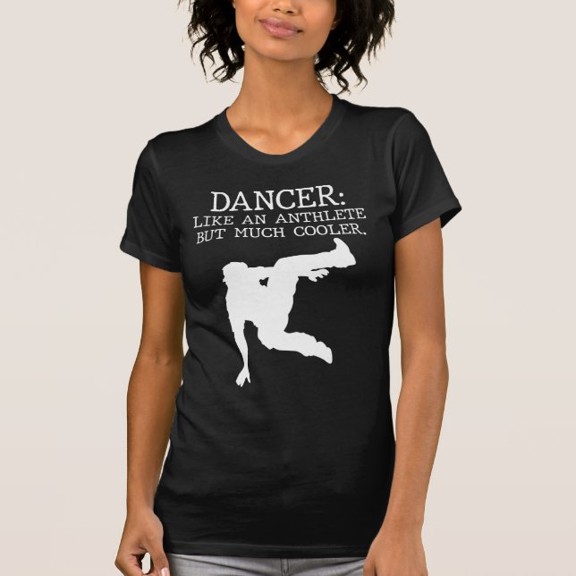 Tance Erwägungsgrund Tancer Abschluss Cool Tancing T-Shirt (Vorderseite)