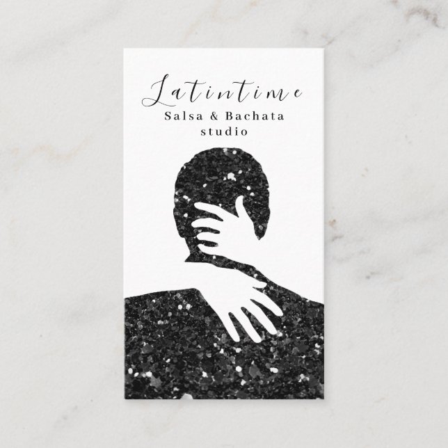 Tance Instructor Ballroom Salsa Visitenkarte (Vorderseite)