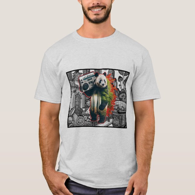 Tance Panda T-Shirt (Vorderseite)