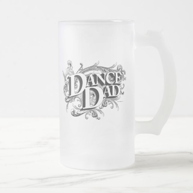Tance Vater Mattiert Glass Beer Tasse (Rechts)