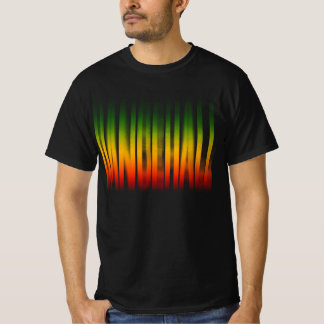 Tancehall verschwommene Wirkung Typografie Rasta R T-Shirt