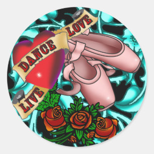 Tancer Tattoo Sticker