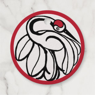 Tancho Japanese Crane Geschenkanhänger