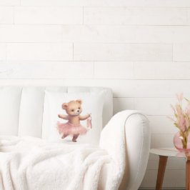 Tancing Ballerina Bear Kissen