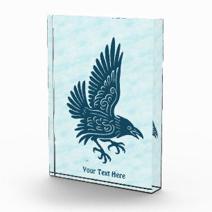 Tancing Blue Raven Fotoblock