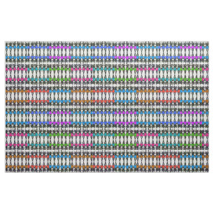 Tancing Cats Fabric Stoff