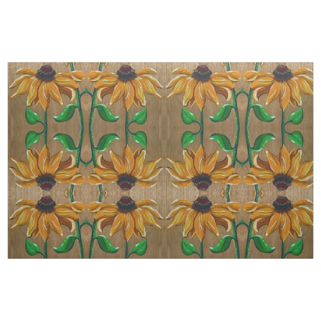 Tancing Daisies Fabric Stoff (Fat Quarter (45,7 x 55,9 cm))