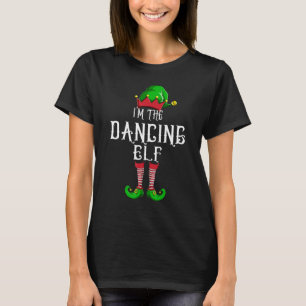 Tancing Elf Weihnachtself Pner Schau Weihnachten F T-Shirt