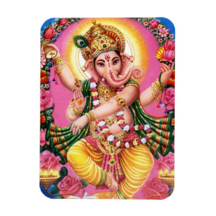 Tancing Lord Ganesha Magnet