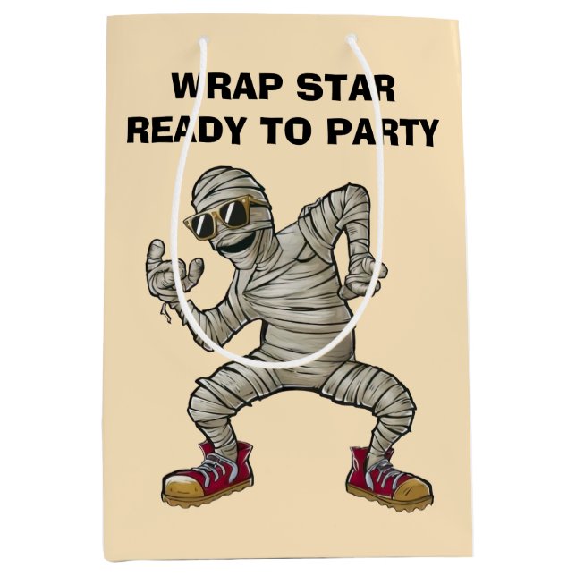 Tancing Mummy Mittlere Geschenktüte (Vorderseite)