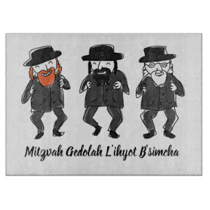 Tancing Rabbis Jüdische Glashütte Schneidebrett