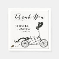 Tandem Bicycle Romantische Lässige Hochzeit Custom