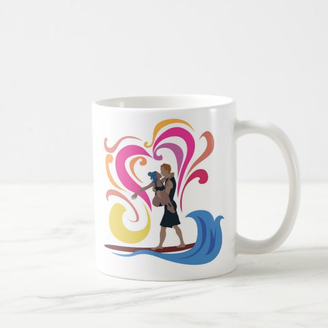 Tandem, das offizielle Tasse surft (Rechts)