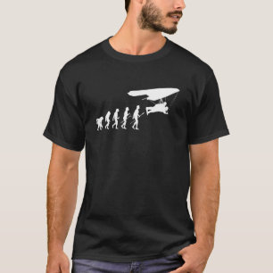 Tandem-Hanggleiten Flug Evolution Zwei-Personen-Ha T-Shirt